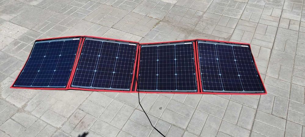 PowerOak Соларен генератор EB150 с включен сгъваем панел Dokio 150 W