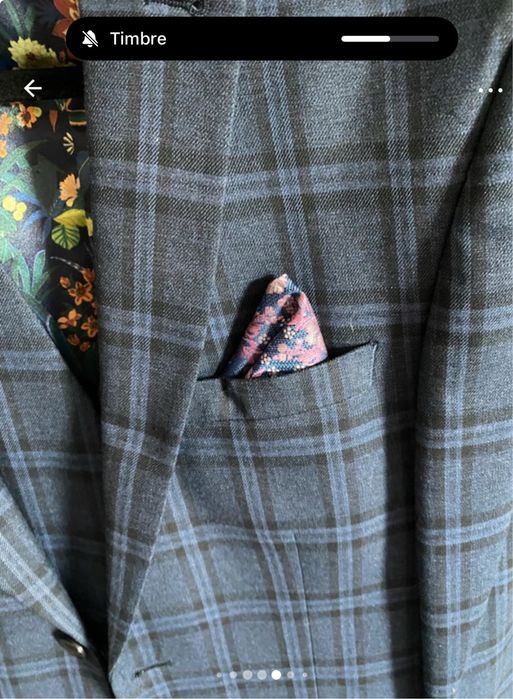 кариран костюм Next