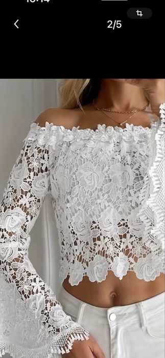 Bluza eleganta dantela