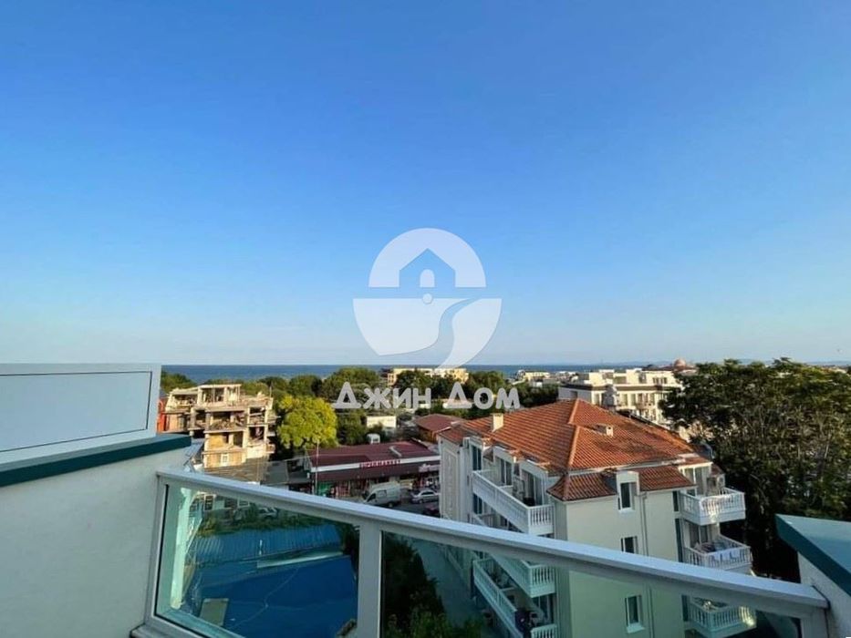 Тристаен апартамент с ГЛЕДКА МОРЕ в к-с „Омега“, с. Равда