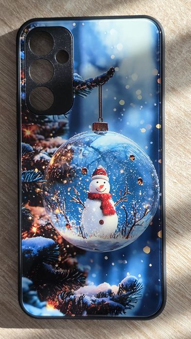 Husa sticla tema sarbatori A34 5G