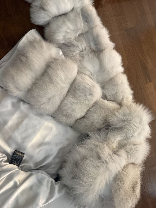 Haine de blana vulpe polara perfecta ptr  cadoul de Craciun