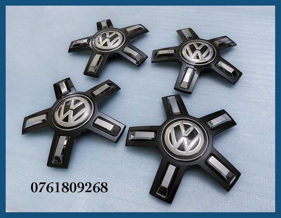 Set 4 capace 166mm 3G0601149C jante aliaj VW Passat B8 Tiguan Touran