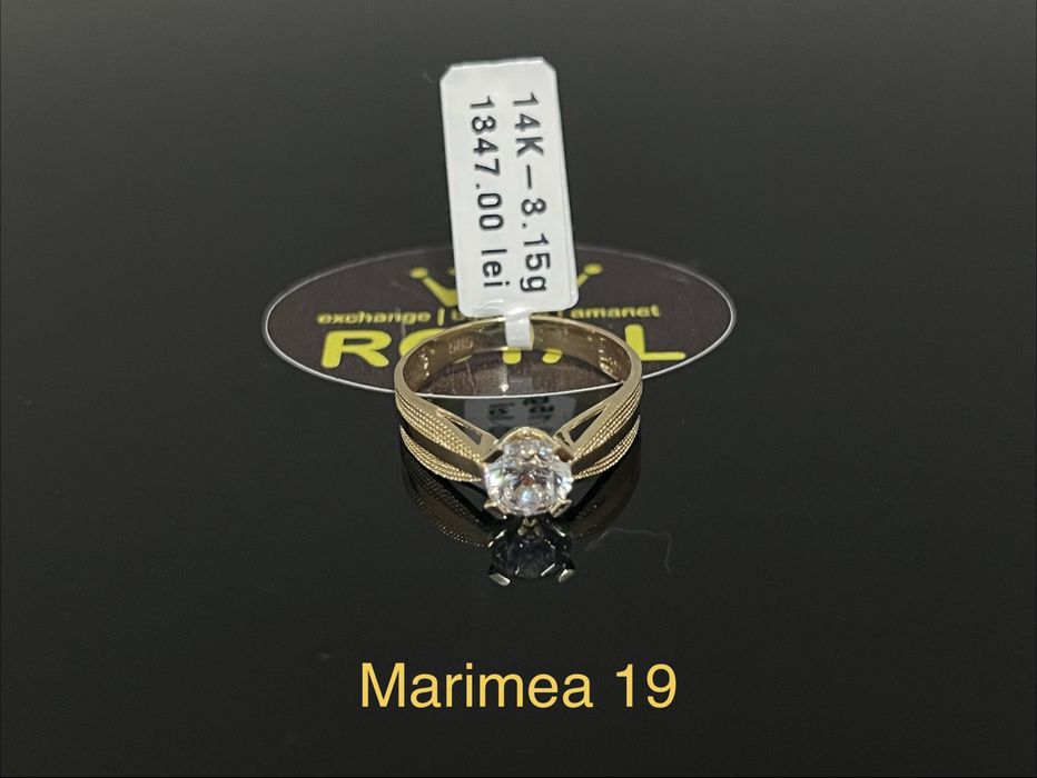 Bijuteria Royal CB: Inel dama aur 14k 3,15gr