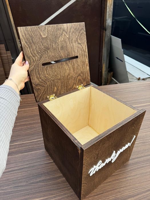 Cutie  Dar Nuntă - Lemn