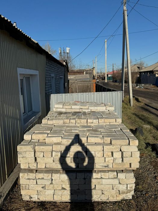 Кирпич силикатный б/у