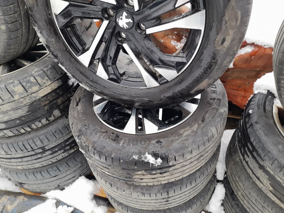 Jante R17 Peugeot cauciucuri 2023 206 # 207 *208 # 2008 *307 * 3008