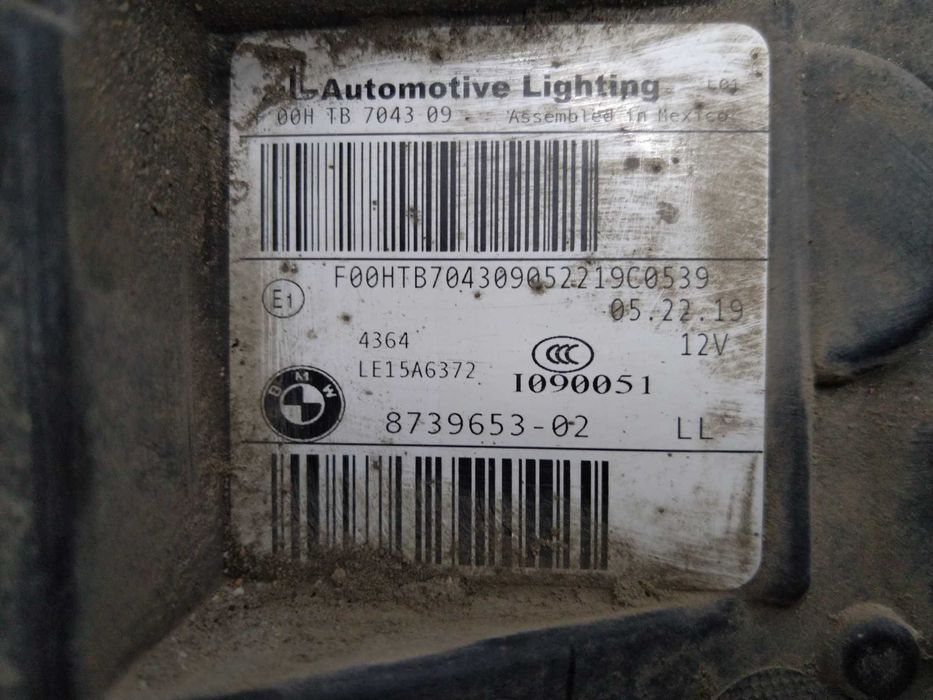 Ляв фар за BMW X3 2019 година