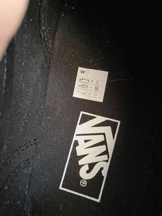 Vans old skool из натуральной кожи