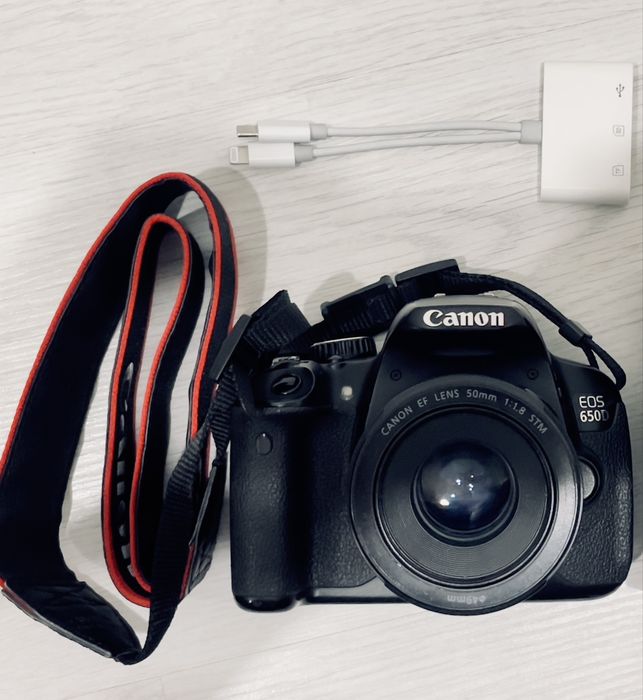 Canon 650d. сенсорный