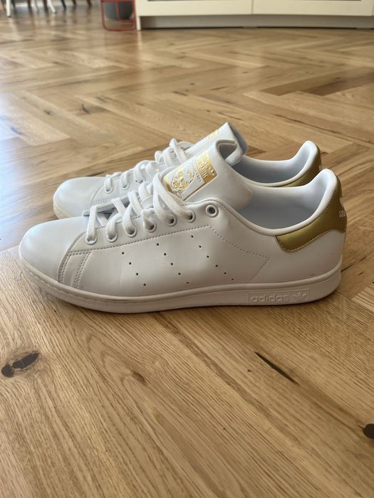 Adidas Originals - Stan Smith White Gold Metallic