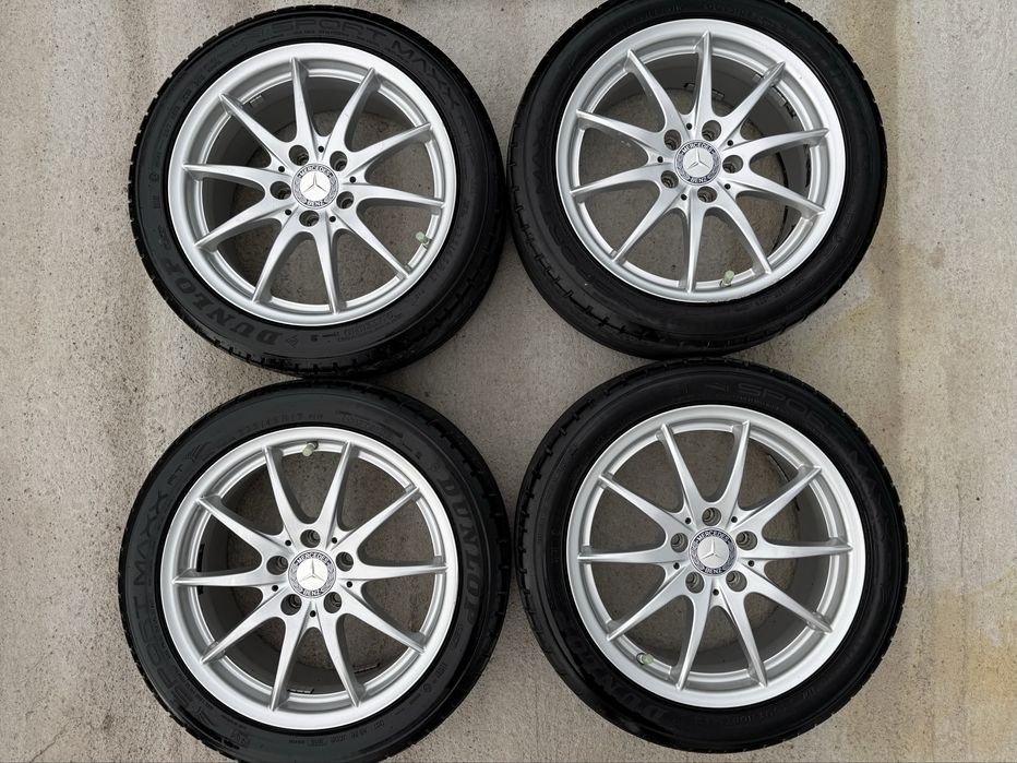 ОРИГИНАЛНИ 17” Mercedes джанти с ПОДАРЪК гуми 225/45/17