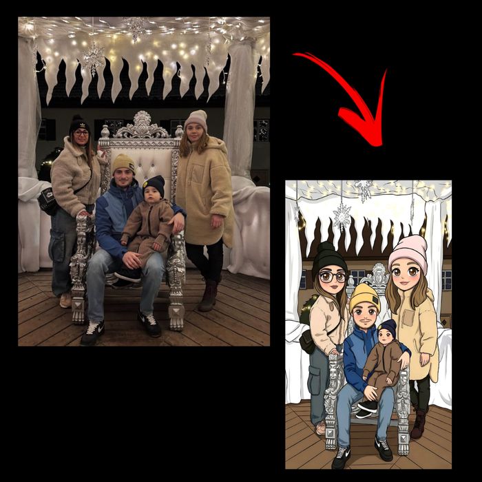 Tablouri cartoon personalizate