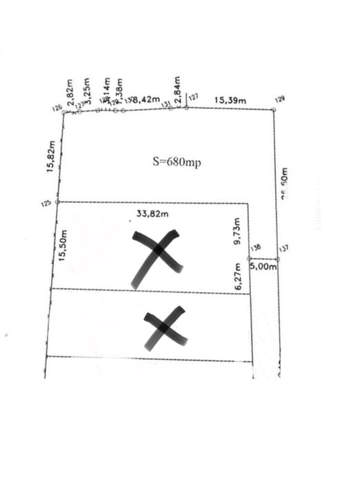 Teren intravilan - 680mp, Nanov