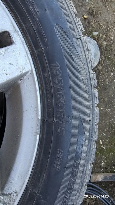 Диск с резиной в комплекте