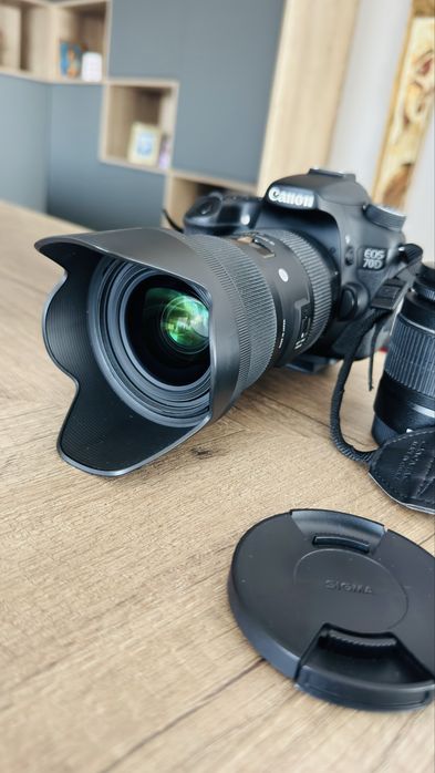 Canon 70D + Sigma 18-35mm f/1.8 Art комплект
