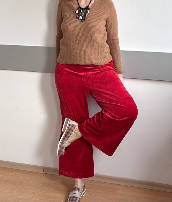 Страхотен червен панталон gudrunsjoden и нова туника I Say