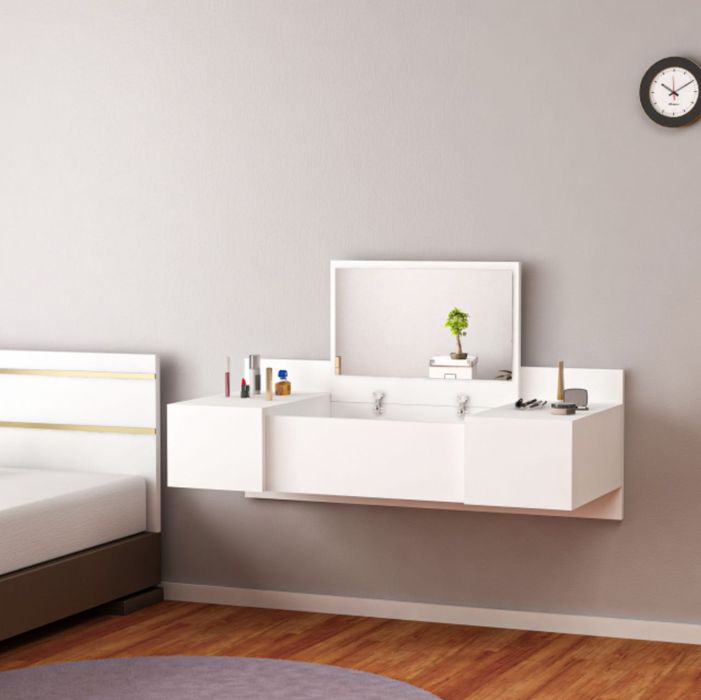 Тоалетка за стена