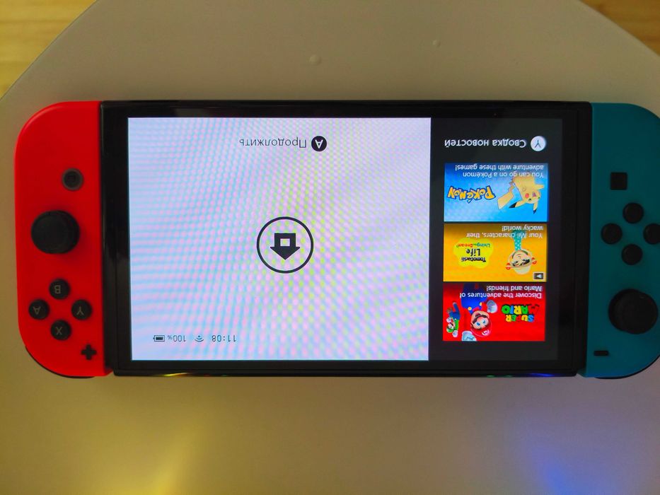 Игрова конзола Nintendo Switch Oled комплект