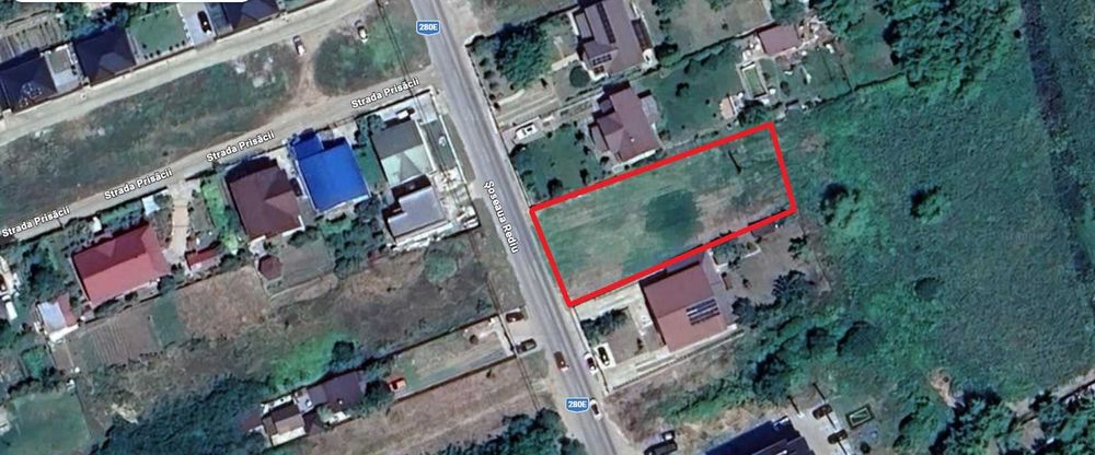 Teren intravilan 1250 mp- Sos. Valea Rediu