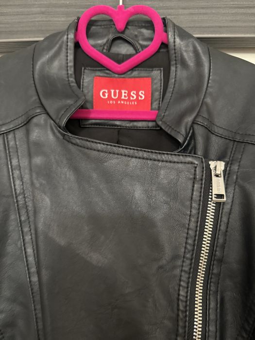 Класическо кожено  яке Guess