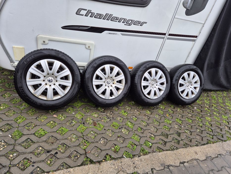 Jante Tiguan R16 5x112 cu capace Originale