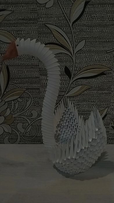 Лебеди самодельные