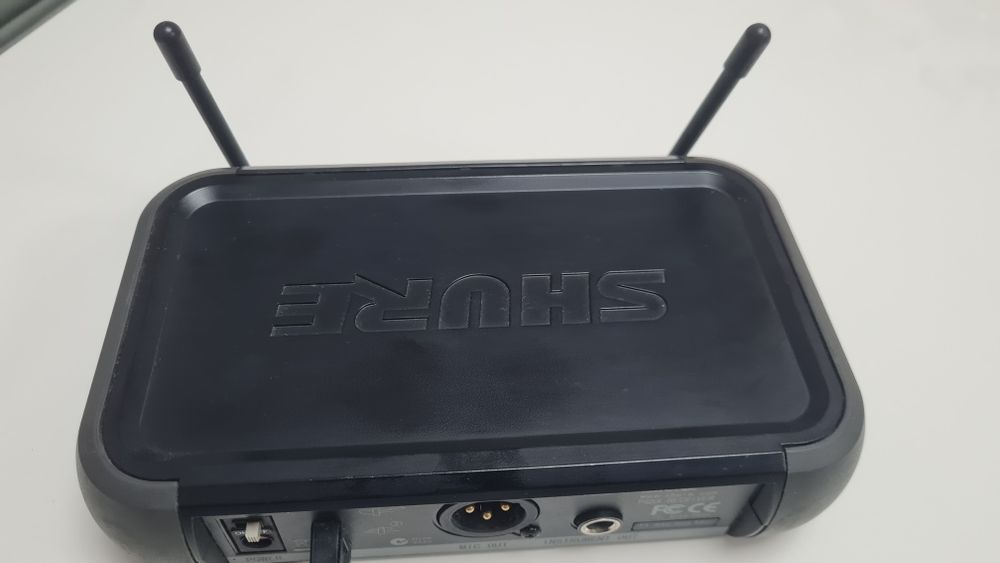 Shure SLX4 reciver instrument SLX1 Microfon wiriles Shure SM58
