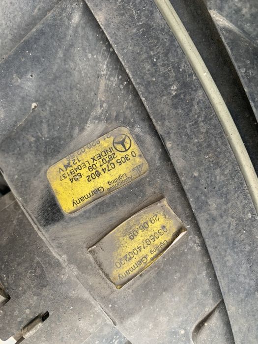 Задна броня и халогени за Мерцедес w221 s500 , s320 , s350