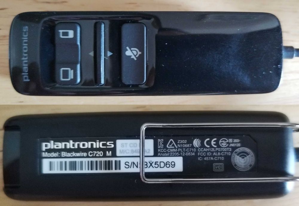 Casti wireless/USB Plantronics Blackwire C720-M cu microfon