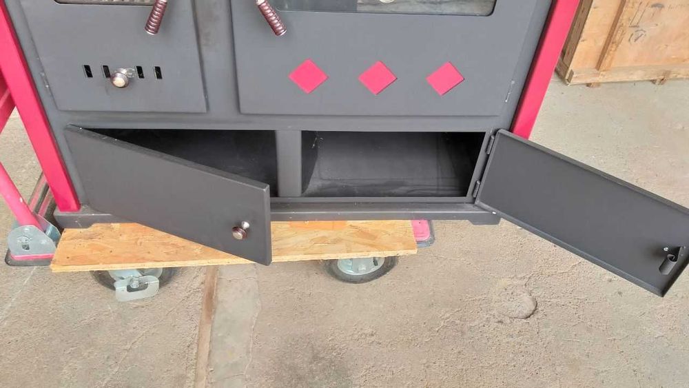 Готворска Печка Чугунен Плот Prometey Практик Лукс Еко