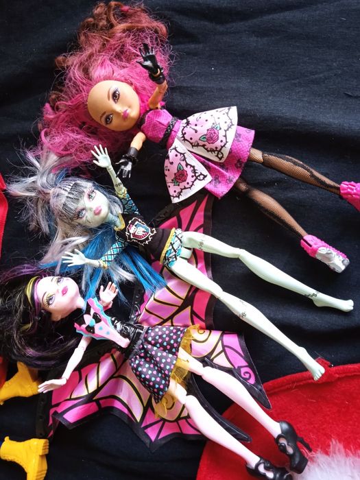 Набор Оригинал эксклюзивные Monster Куклы 3шт