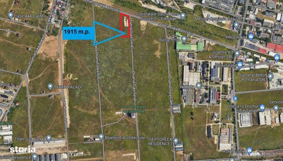 1915 mp, Gura Badicului / Gura Saratii, Metrou Nicolae Teclu, sect. 3