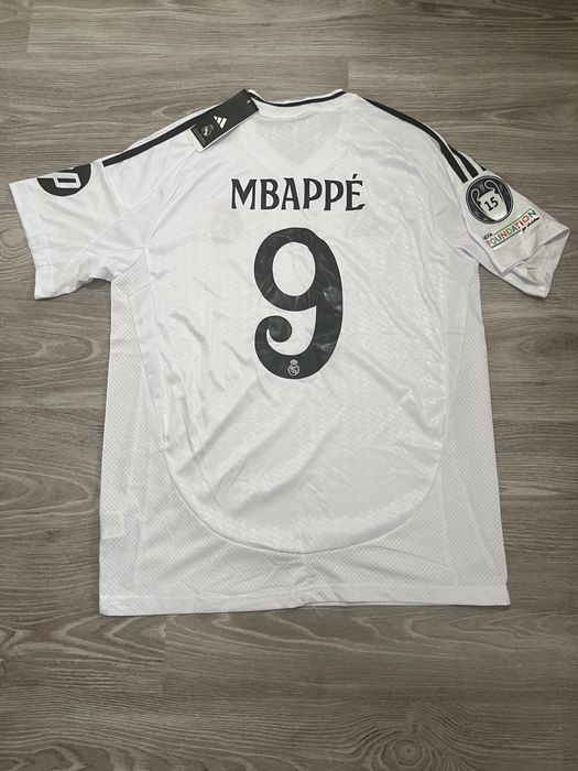 Tricou fotbal Real Madrid 24/25 Home Kit Mbappé