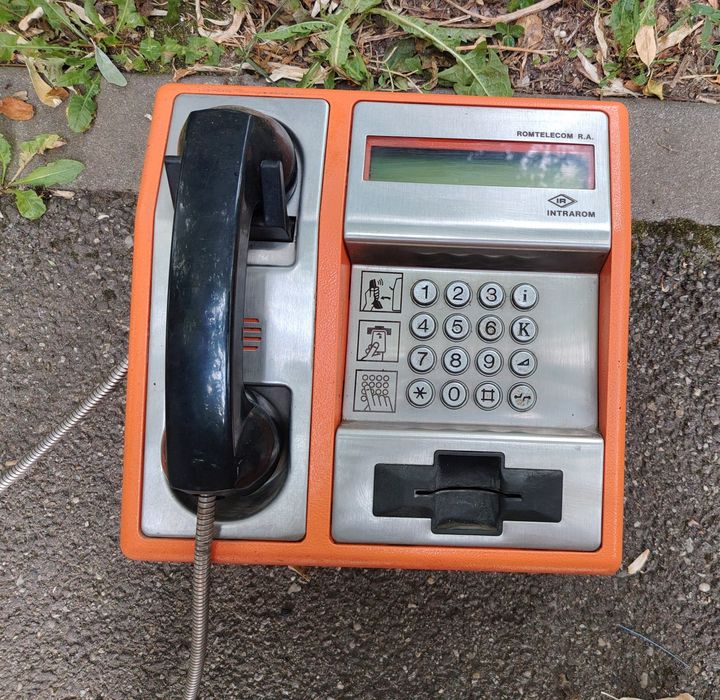 Telefon public cartela Romtelecom