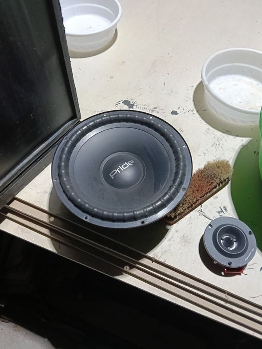 Калонки pride усилител 200ват