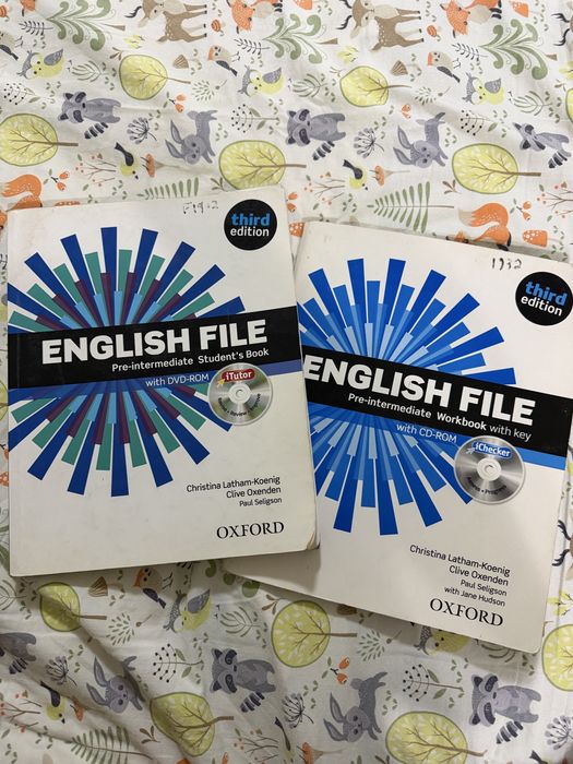 Книги English file pre-intermediate английский