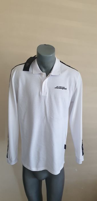Lamborghini Italy Pique Cotton / S НОВО! ОРИГИНАЛ! Мъжка Поло Блуза !