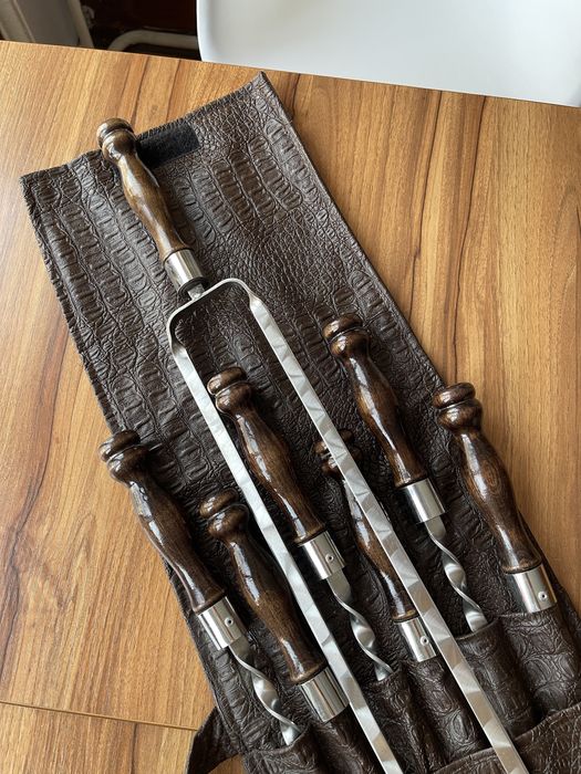 Наборы для шашлыка и барбекю, шампуры