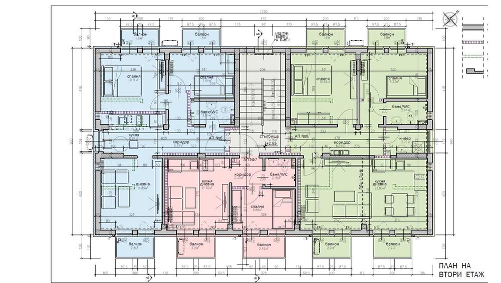 Панорамен тристаен тухлен - Варна