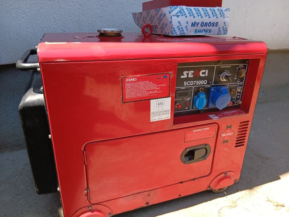 Generator Senci SCD7500Q, cu ATS