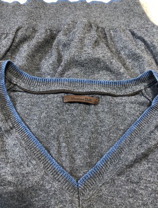 Pulover massimo dutti marime s pulover gri massimo dutti original s