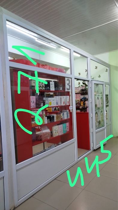 Пластиковые витражи двери