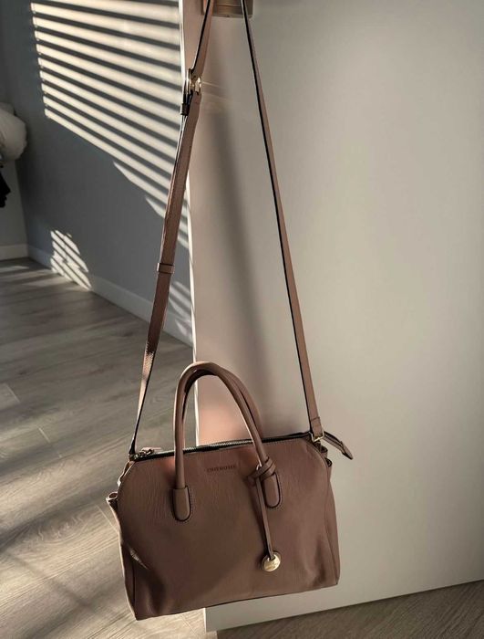 Geanta Coccinelle piele naturala