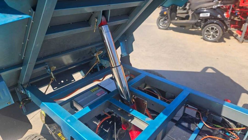 Triciclu electric cu  basculare hidraulica THOR Magnum 3 nou Agramix