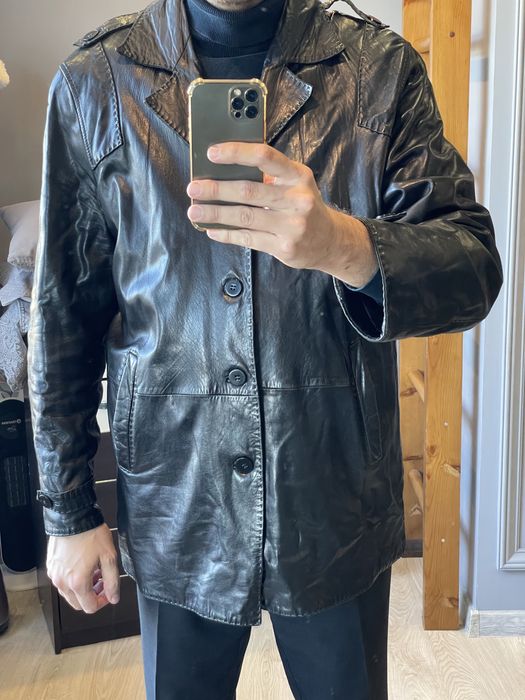 Куртка мужская кожаная.