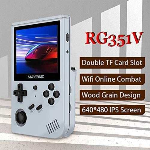 RG351V игровая консоль, 2500 классических игр + Fleshka