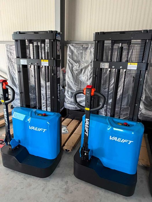 Transpaleta electrica cu catarg Liza electrica VALLIFT