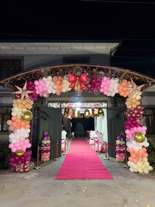 Shariklar taxlash rang baran shariklardan bor