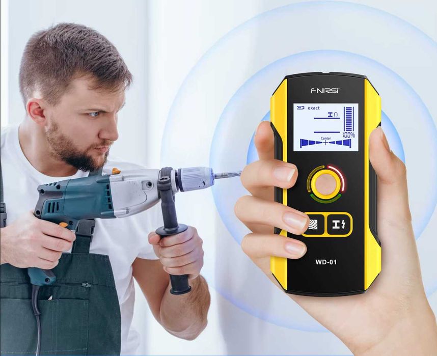 Детектор скрытой проводки и металлов, дерева FNIRSI WD-01